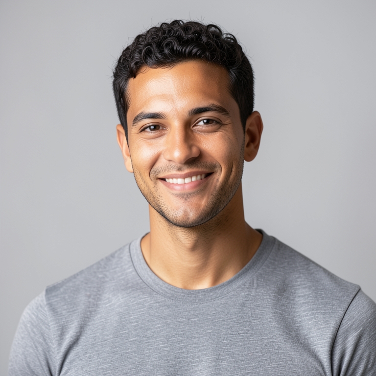 AI-generated portrait of Diego Fernandes, a fictional character