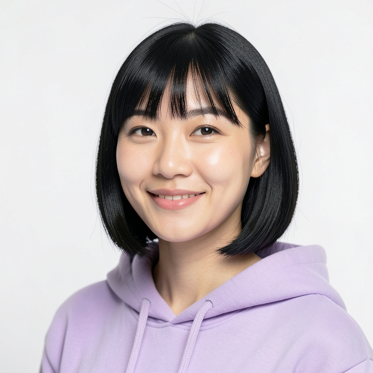 AI-generated portrait of Mai Nguyen, a fictional character